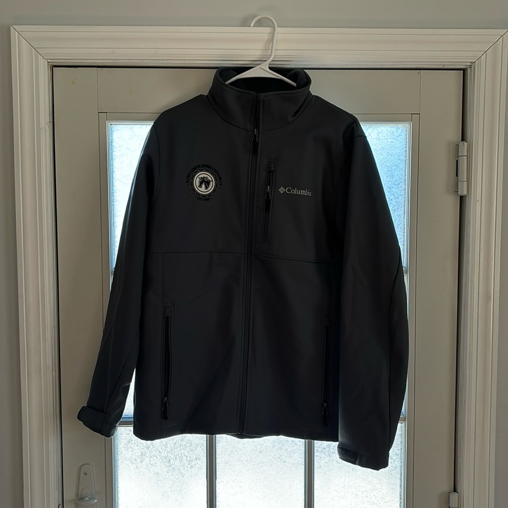 Lexington Brewing Company Columbia Jacket. Fleece interior. Beer swag!
